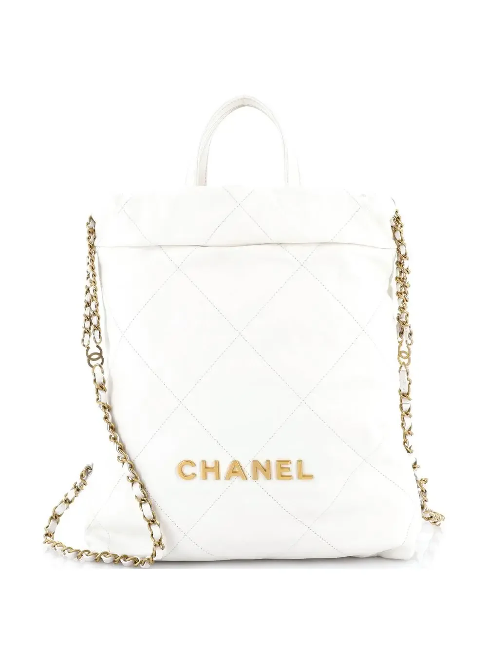 Chanel 22 Chain Backpack Quilted #248425C49B